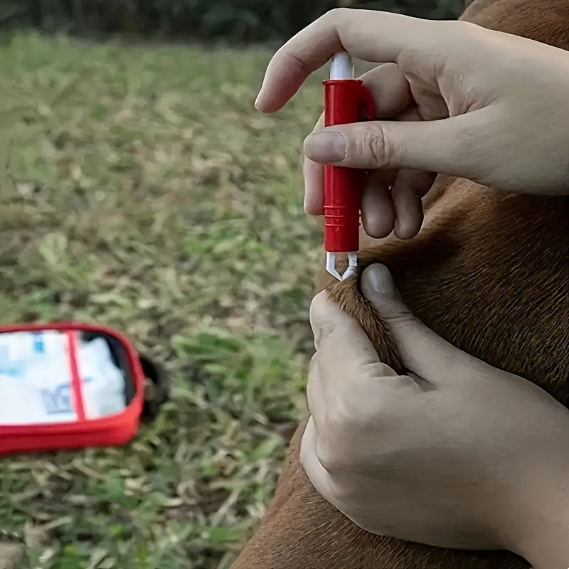 Pet First Aid Kit for Dogs & Cats - Portable Emergency Care Set