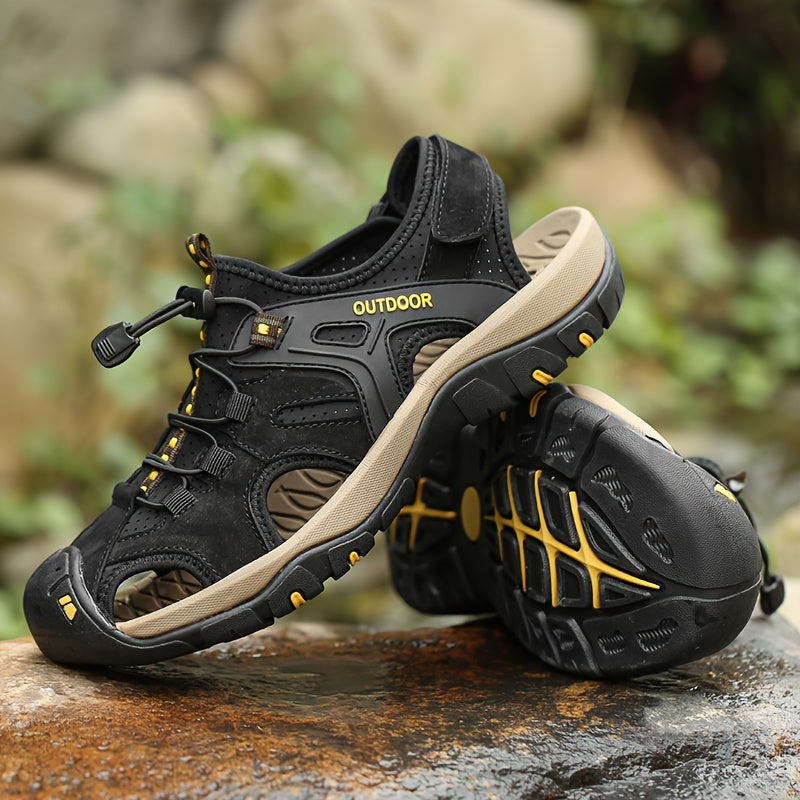 Outdoor Adventures, Men'S Breathable Hiking Sandals