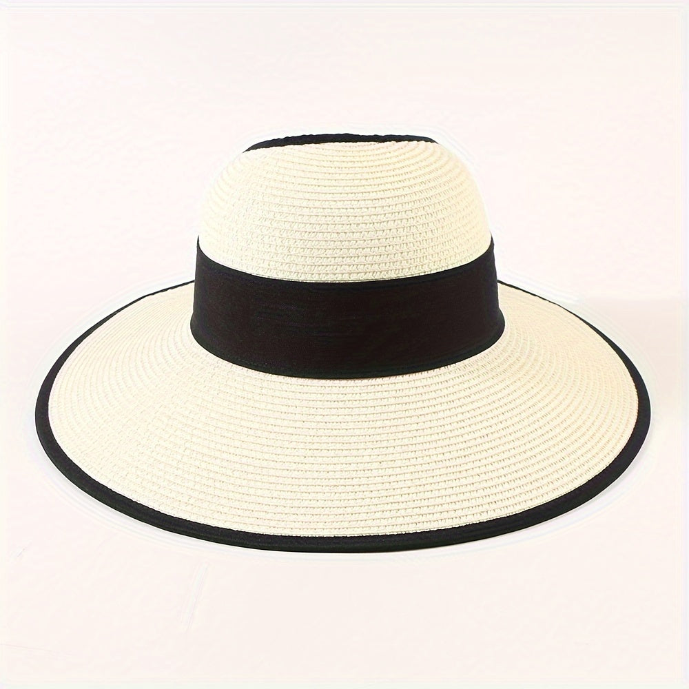 Women's Summer Outdoor Sun Visors With Ponytail Hole