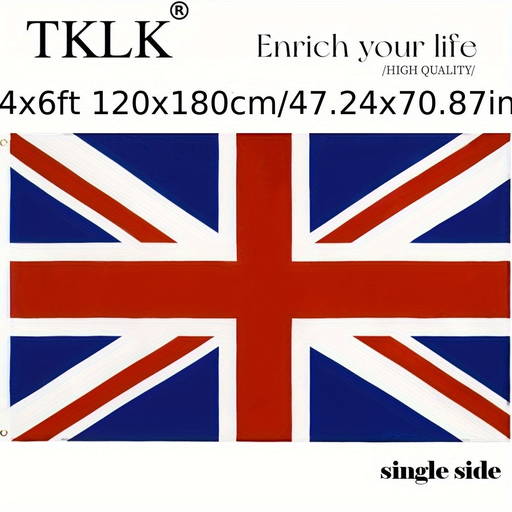 UK Flag: 2x3FT & 3x5FT Polyester Banners