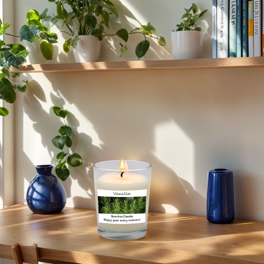1pc Seasonal Celebration Scented Soy Wax Candle