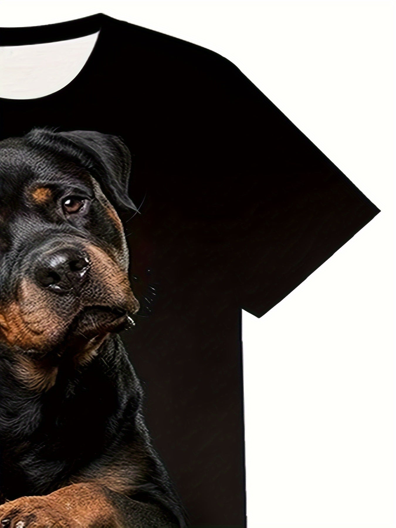 Men's Fashion Dog Print Sports T-shirt
