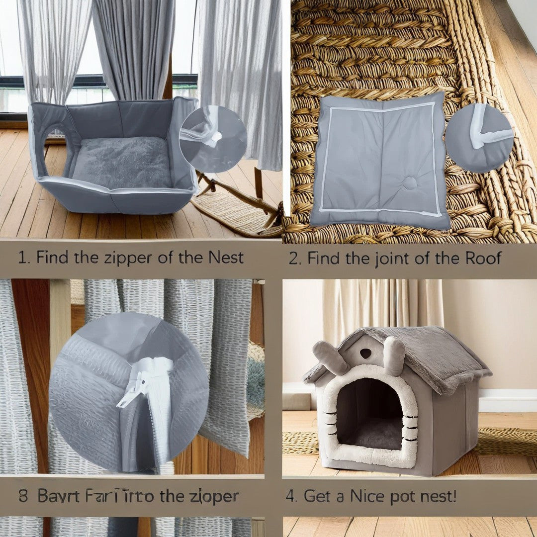 Comfortable Cat and Dog Pet Nest