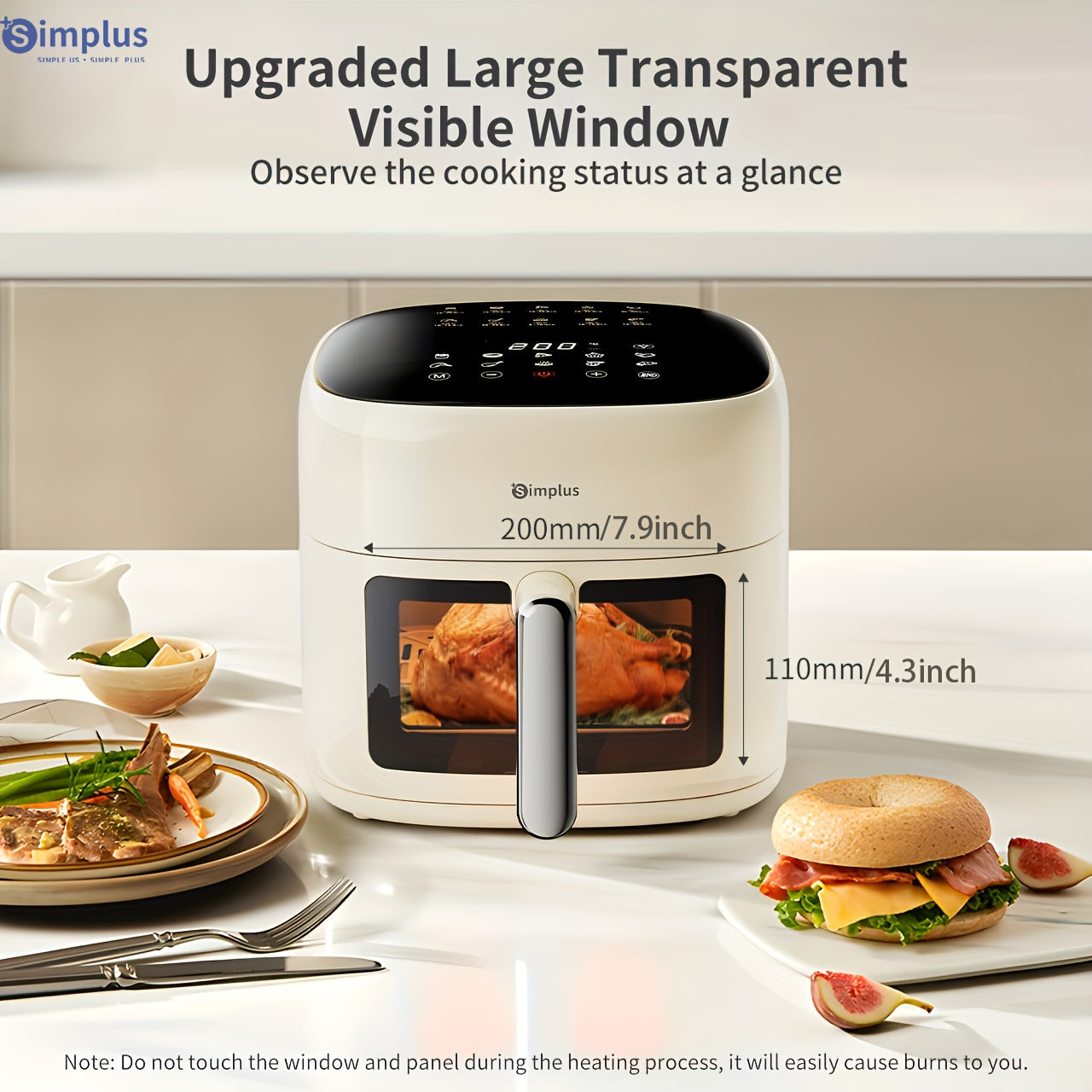 Air Fryer - Large Capacity 6L