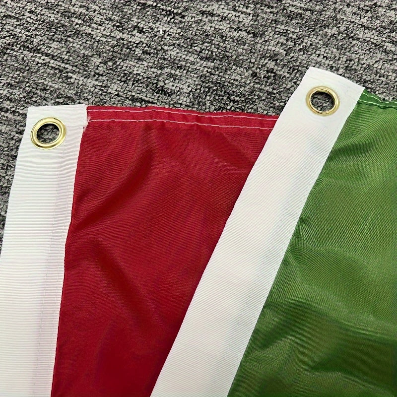 91.44x152.4cm Hungarian Flag - 100D Polyester, Indoor/Outdoor Use