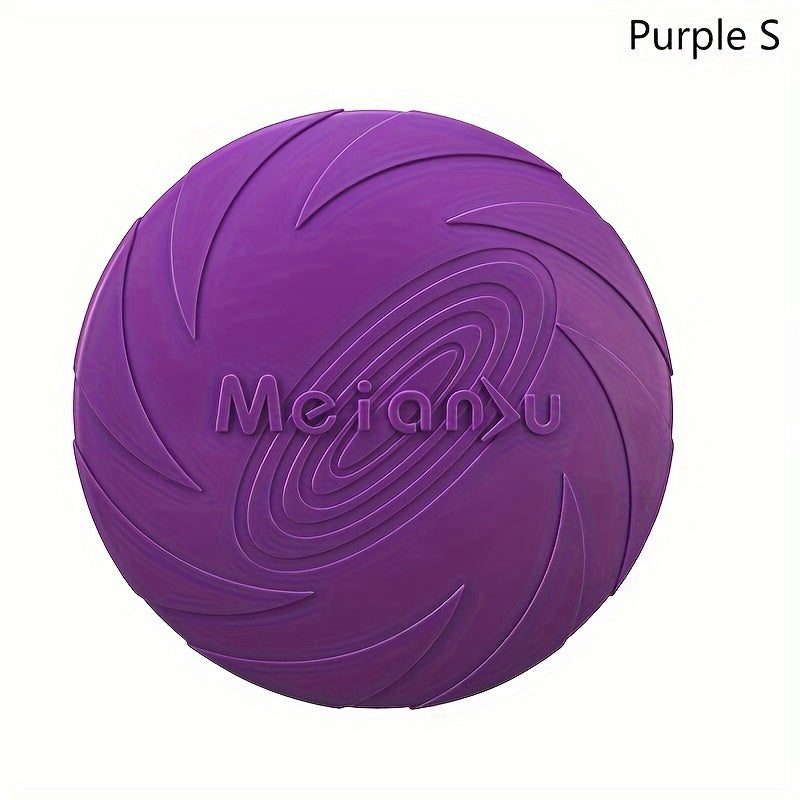 Plain Color Pet Training Flying Disc, Chew Durable Toy For Dog Interactive Supply