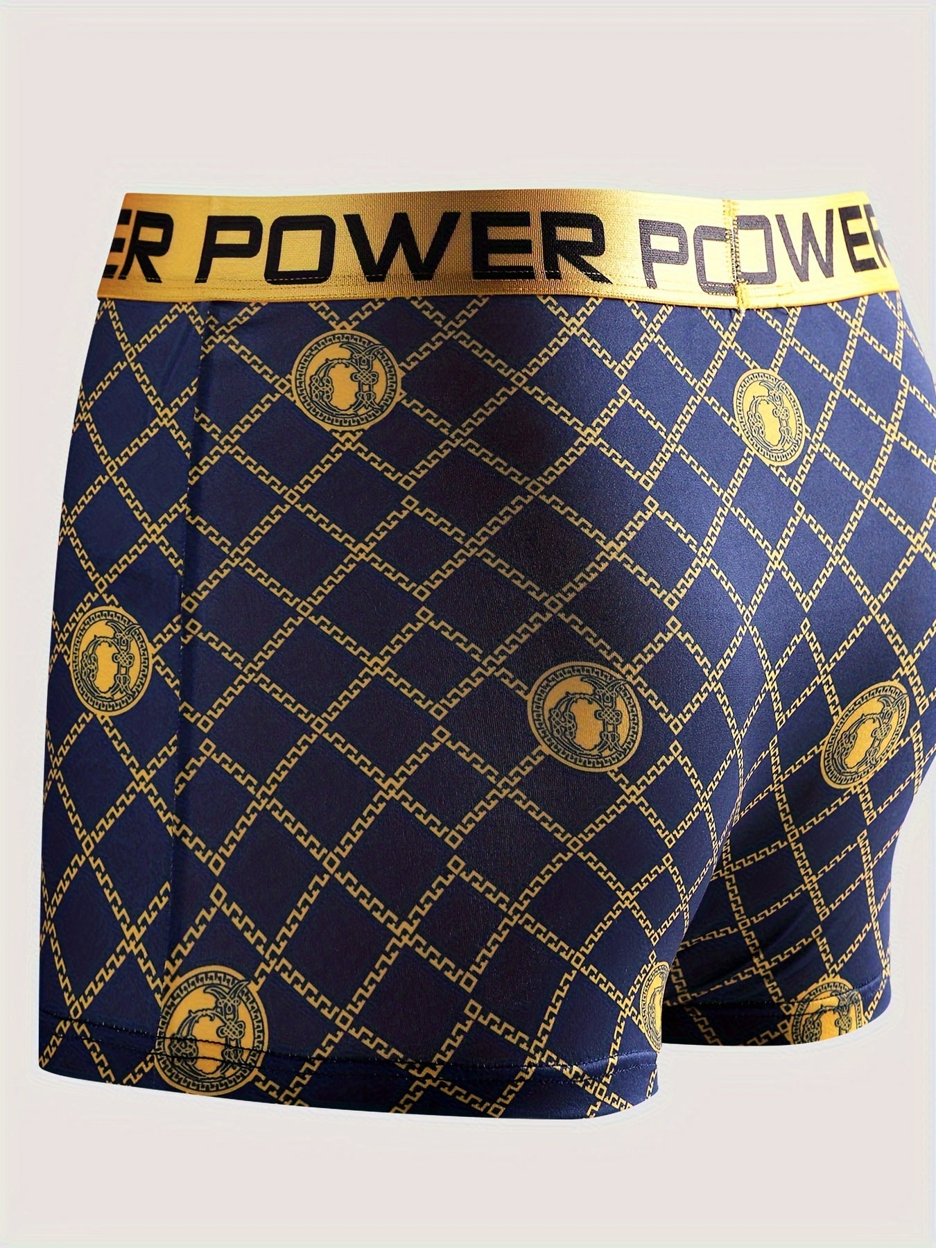 10pcs of High-End Trendy Men'S Boxer Briefs, Thin Style.