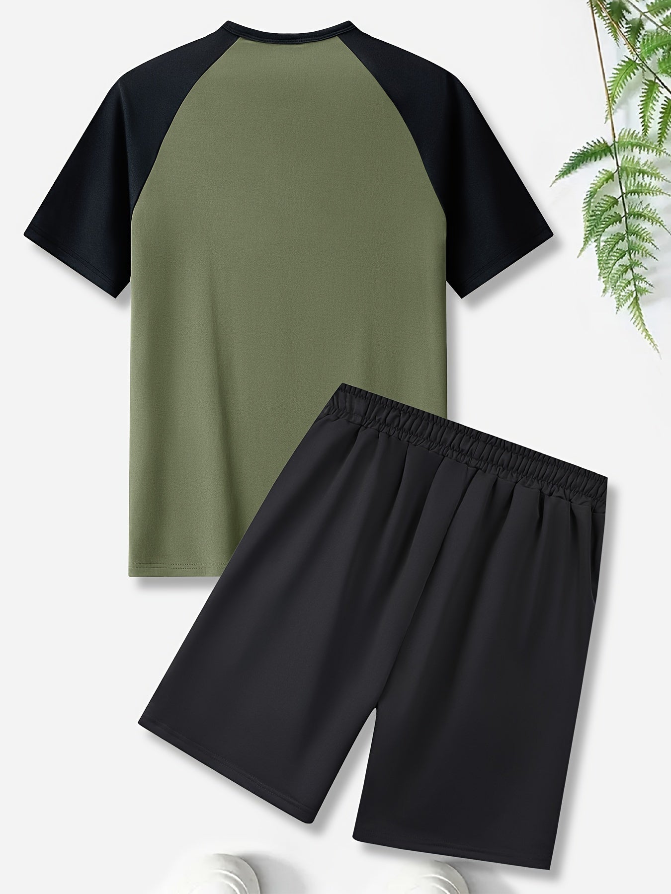2-piece Men's Casual Summer Vacation Outfit Set