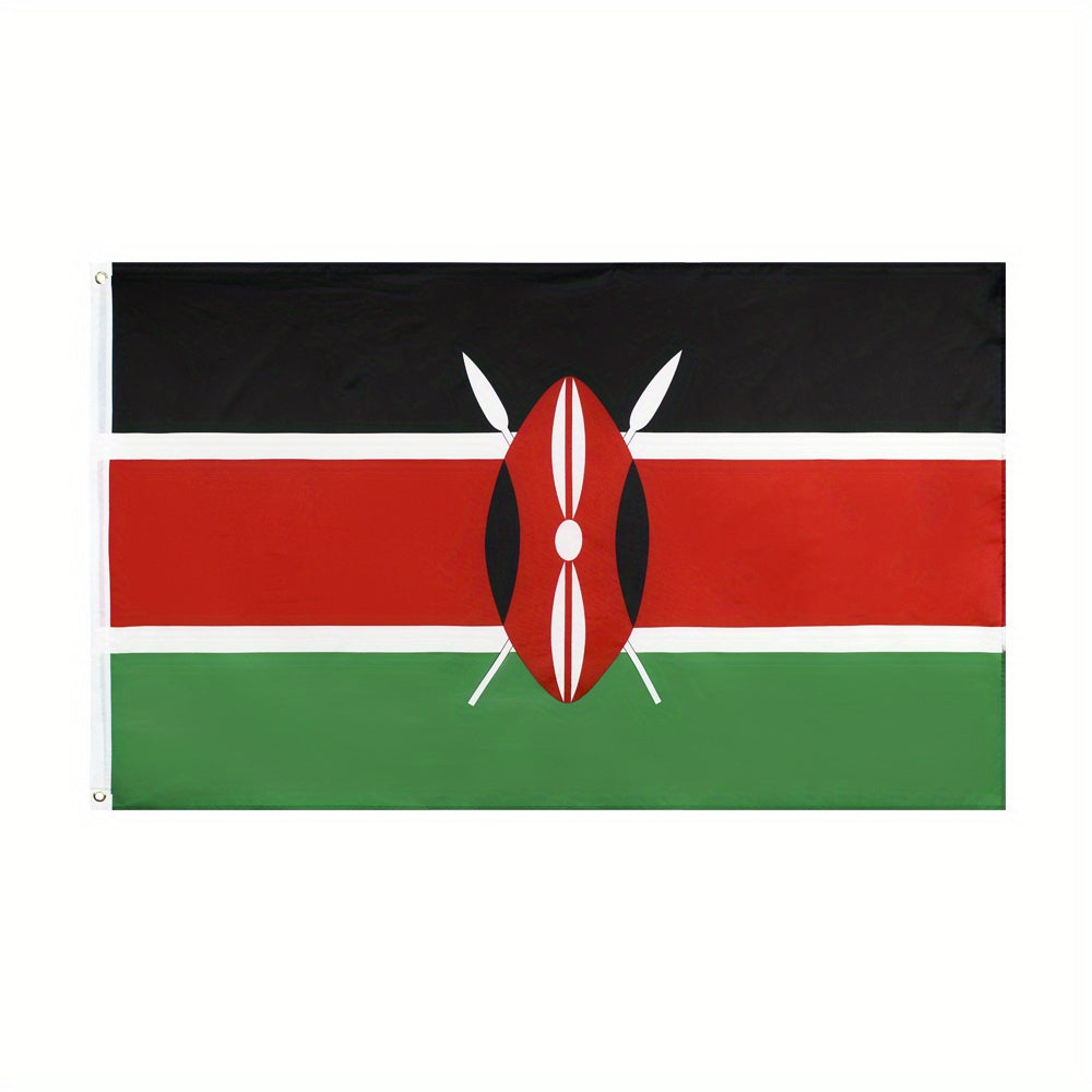 90*150cm 3x5fts Four Countries In Africa Flag.Algeria Egypt Kenya Moroco Flag