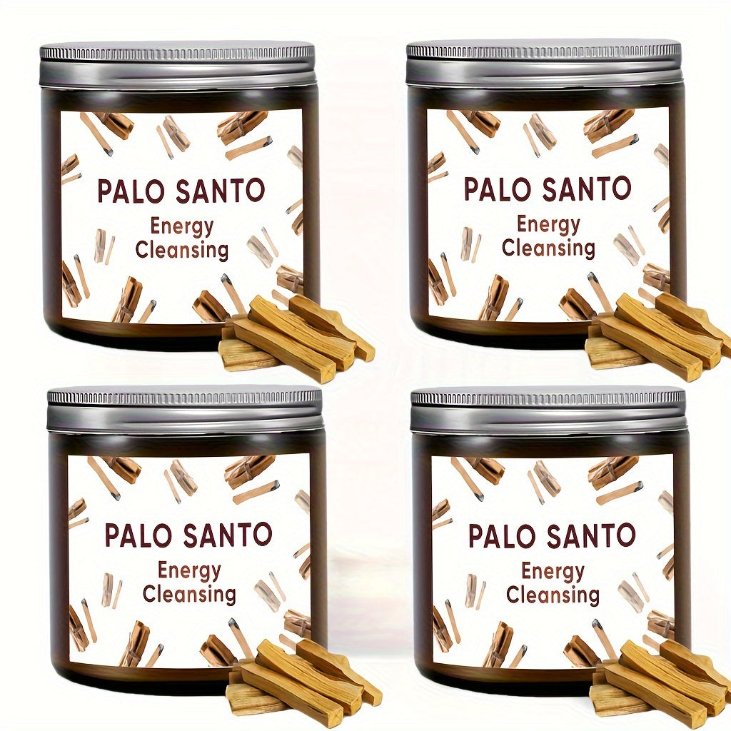 Palo Santo Scented Candle for Home Energy Cleansing