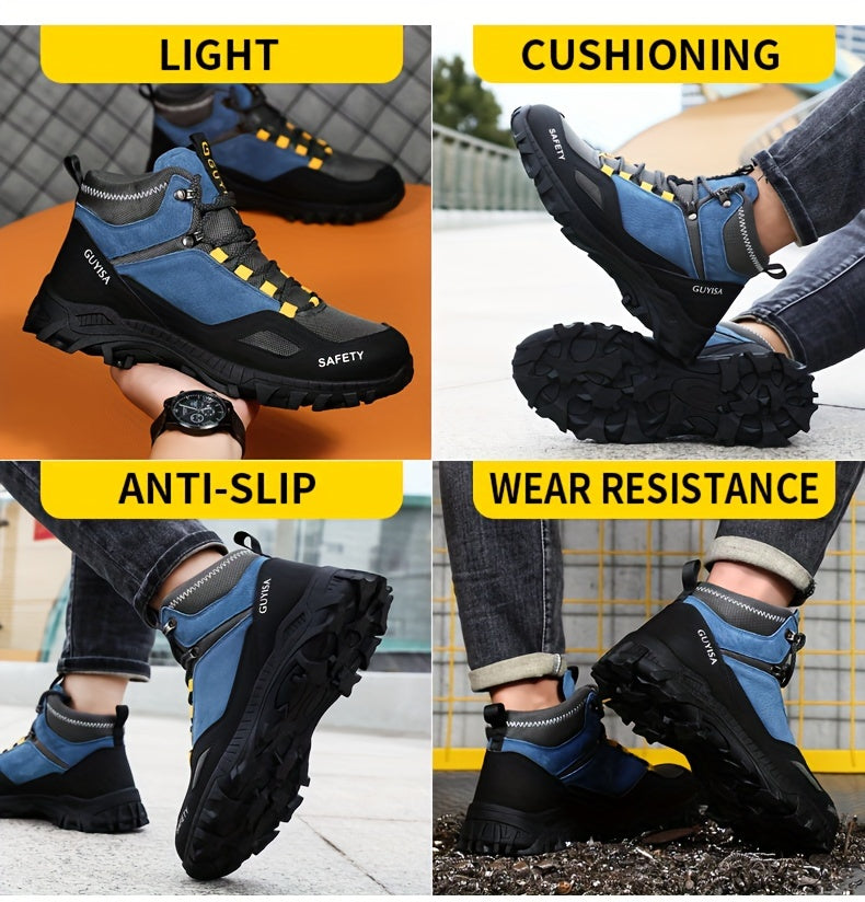Men's High Top Safety Work Shoes