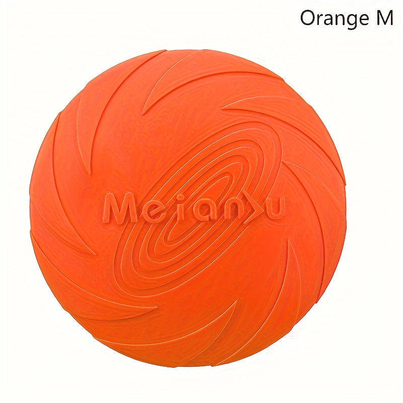 Plain Color Pet Training Flying Disc, Chew Durable Toy For Dog Interactive Supply