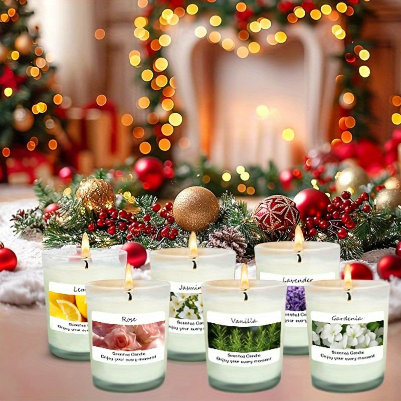 1pc Seasonal Celebration Scented Soy Wax Candle