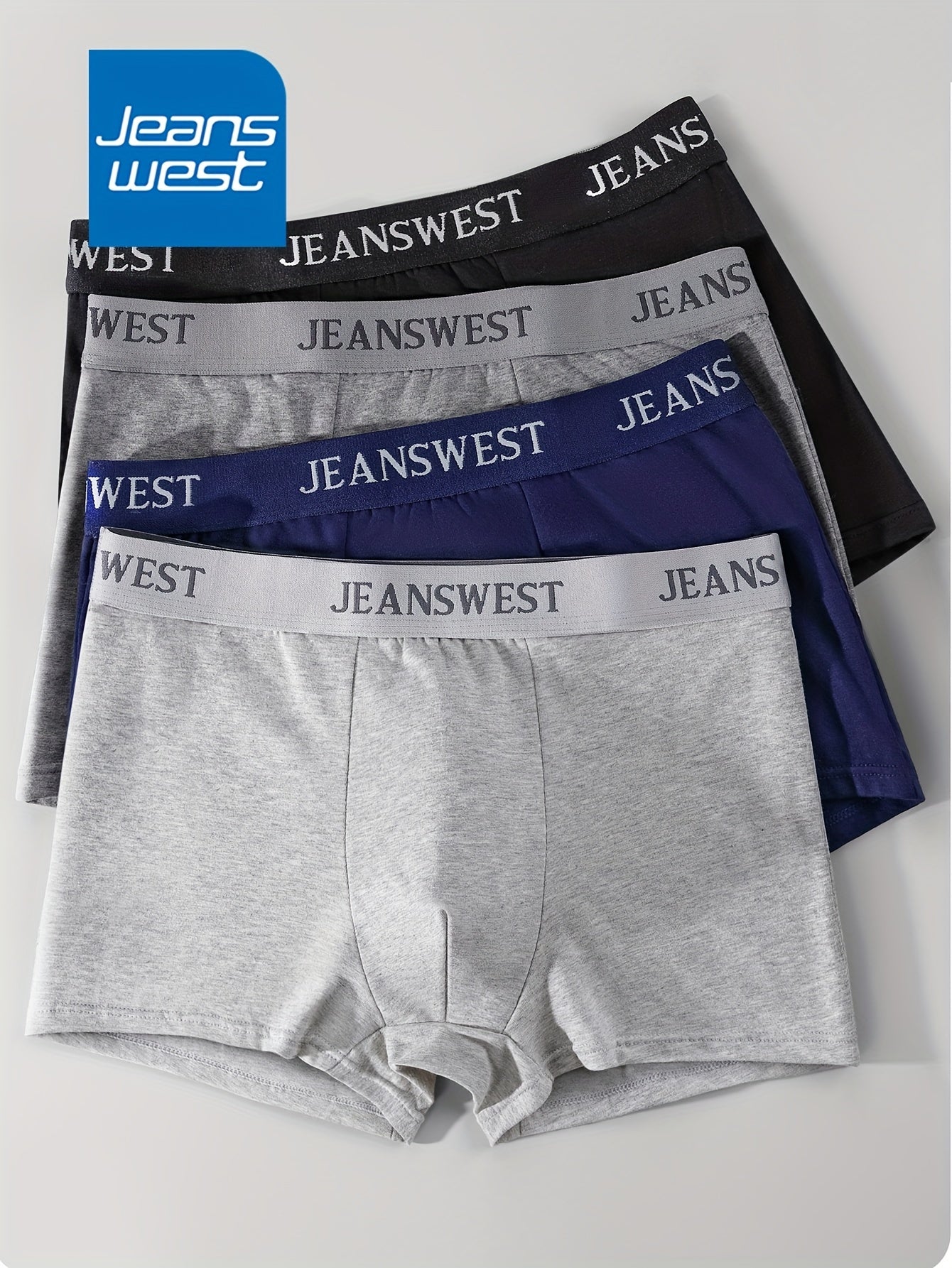 4-Pack Men'S Cotton Boxer Briefs