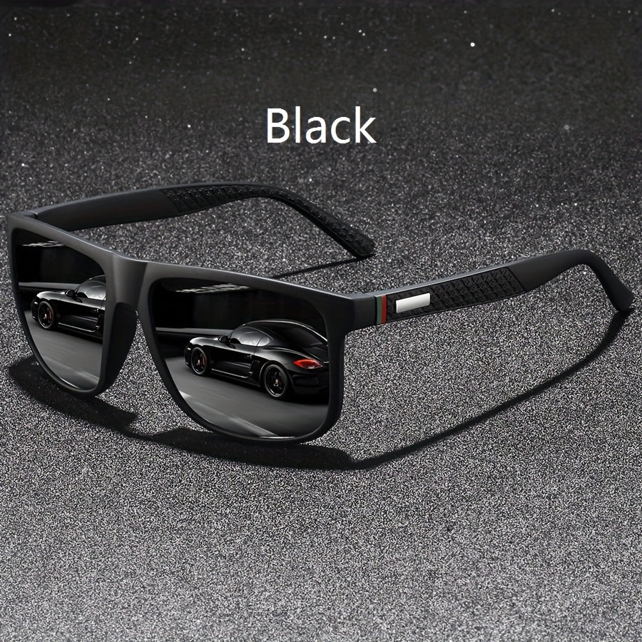 1-2-3pcs Fashion Vintage Check Pattern Square Fashion Glasses