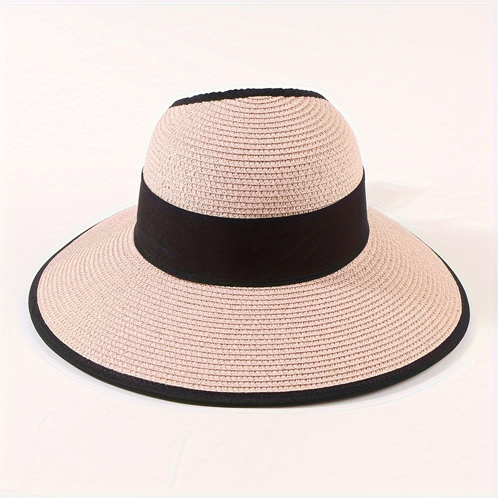 Women's Summer Outdoor Sun Visors With Ponytail Hole