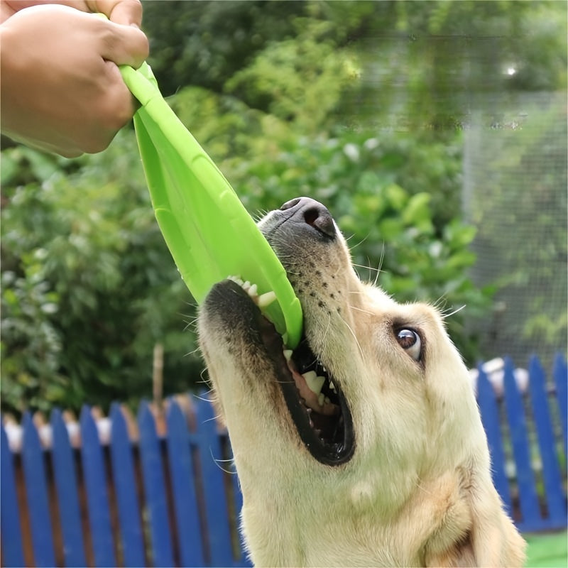 Plain Color Pet Training Flying Disc, Chew Durable Toy For Dog Interactive Supply