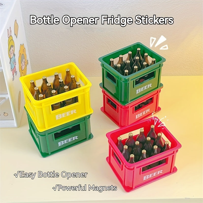 Dozen of Creative Beer Box Shape Bottle Openers