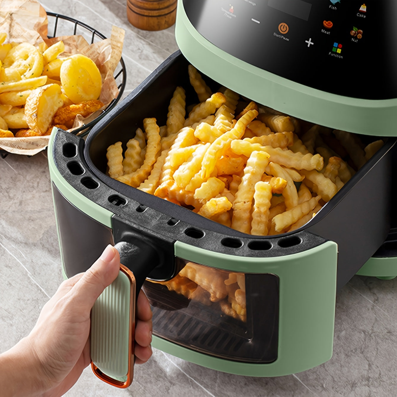 Air Fryer 6L – Smart Touch, Multifuncțională, 220V