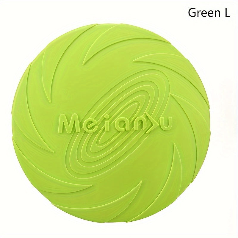 Plain Color Pet Training Flying Disc, Chew Durable Toy For Dog Interactive Supply