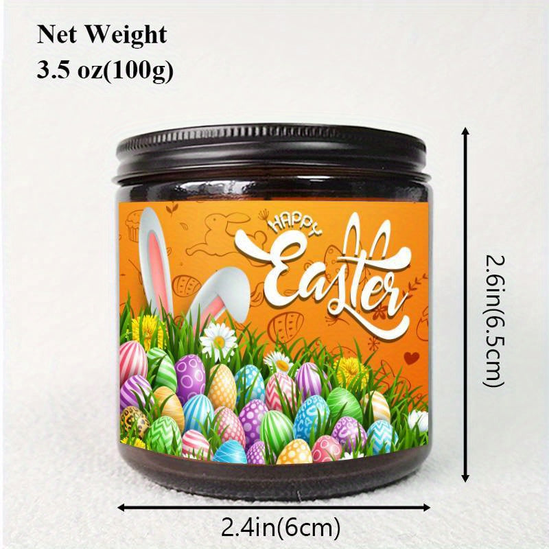 1pc Lavender Scented Easter Candle in Glass Jar