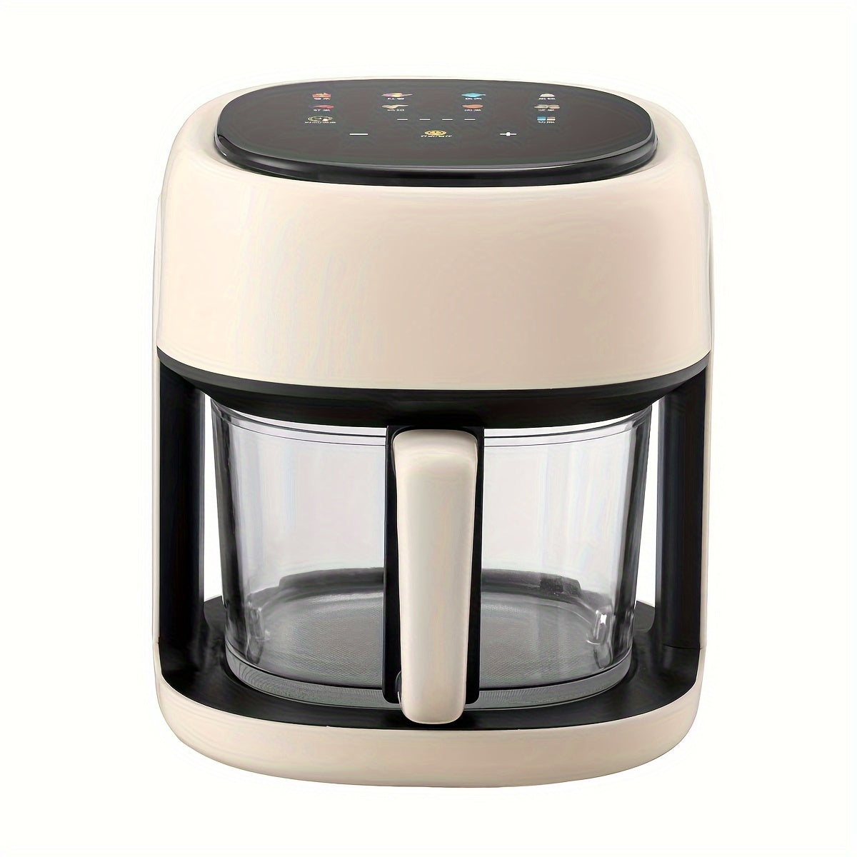 Air Fryer, Intelligent Compact Air Fryer, Glass 360 ° Observation Window