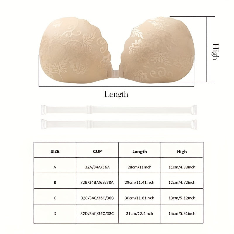 Reusable Lace Front Buckle Nipple Covers