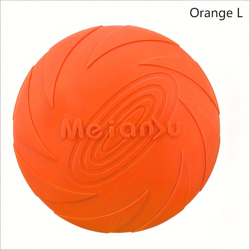 Plain Color Pet Training Flying Disc, Chew Durable Toy For Dog Interactive Supply