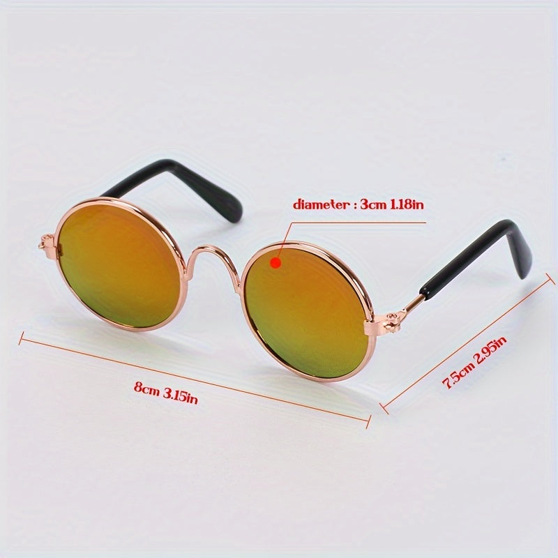 Whimsical Pet Fashion Glasses for Cats & Dogs