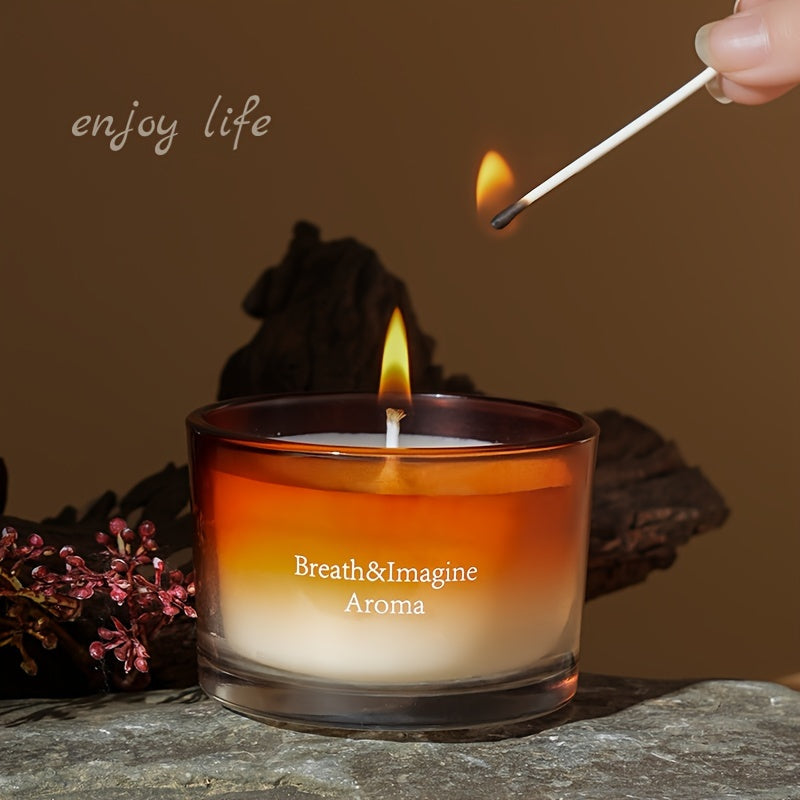 1 set of round wooden lid aromatherapy essential oil/candle
