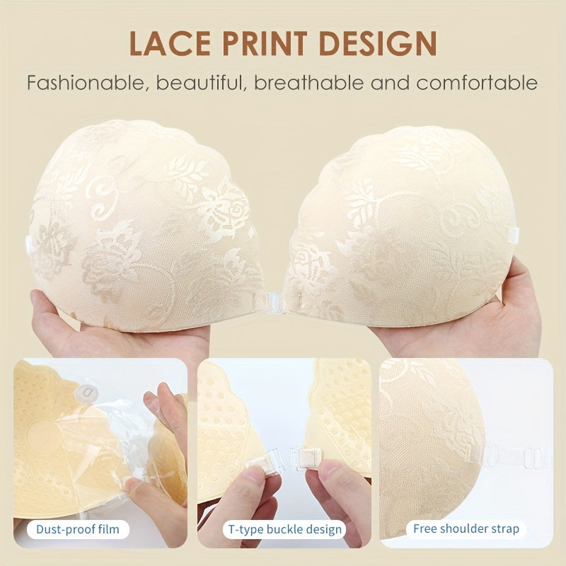 Reusable Lace Front Buckle Nipple Covers