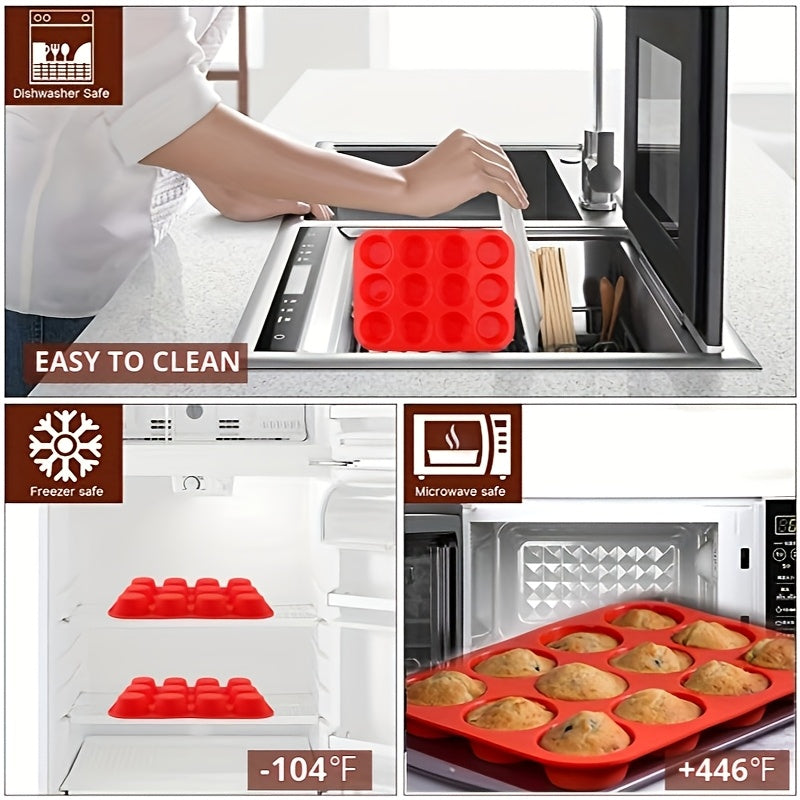 Set 24 Piese Silicon pentru Copt
