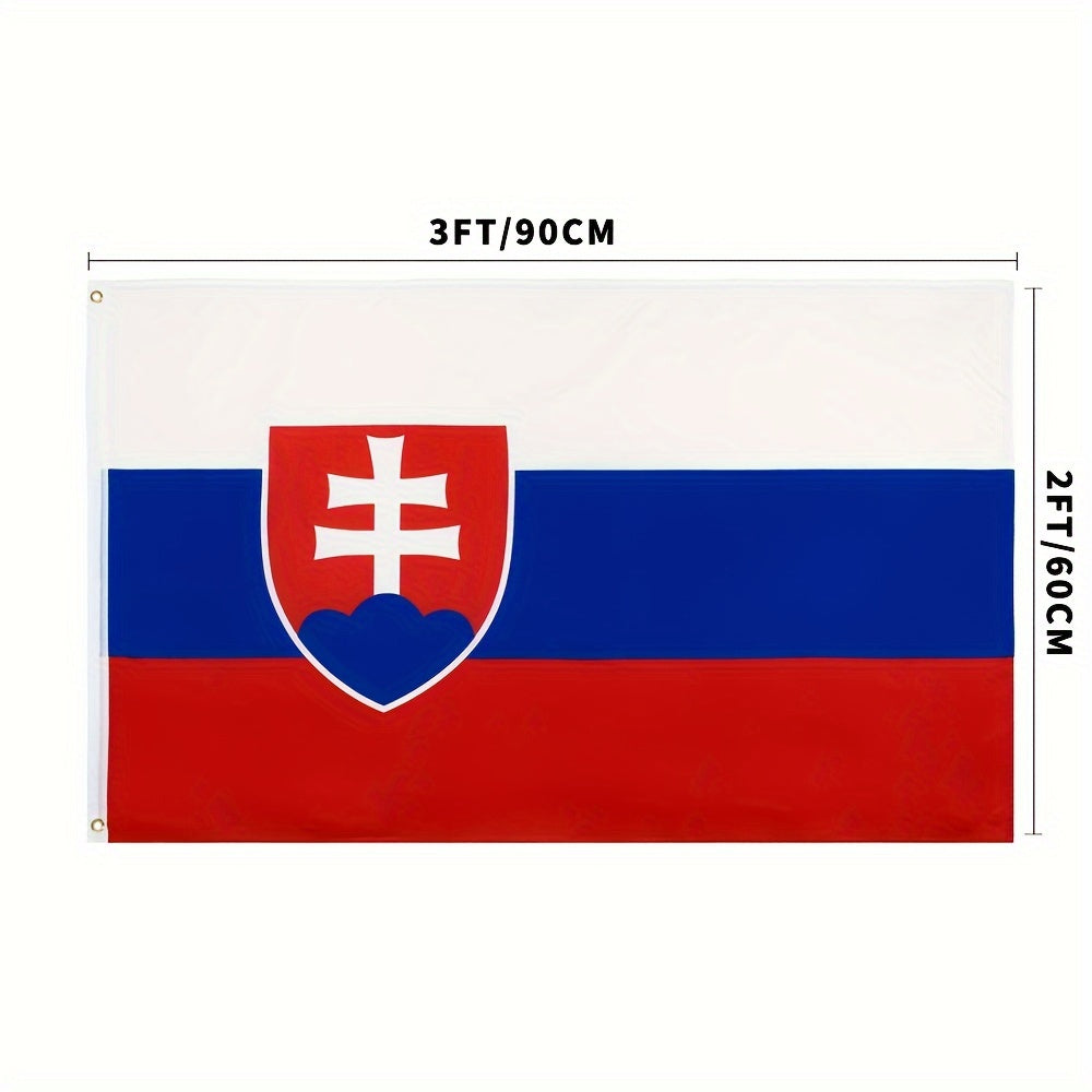 Slovak Slovenia National Flag