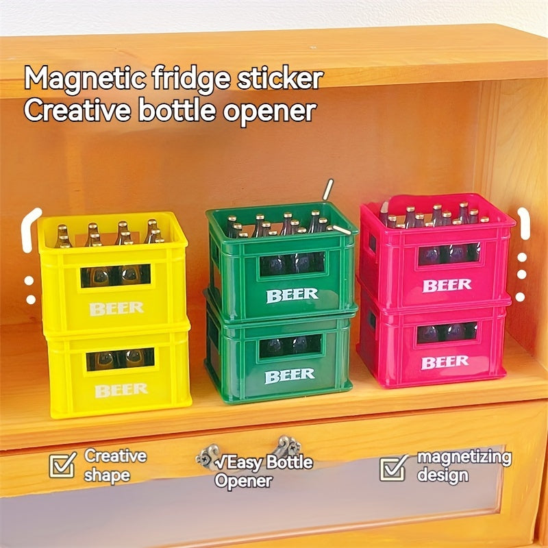 Dozen of Creative Beer Box Shape Bottle Openers
