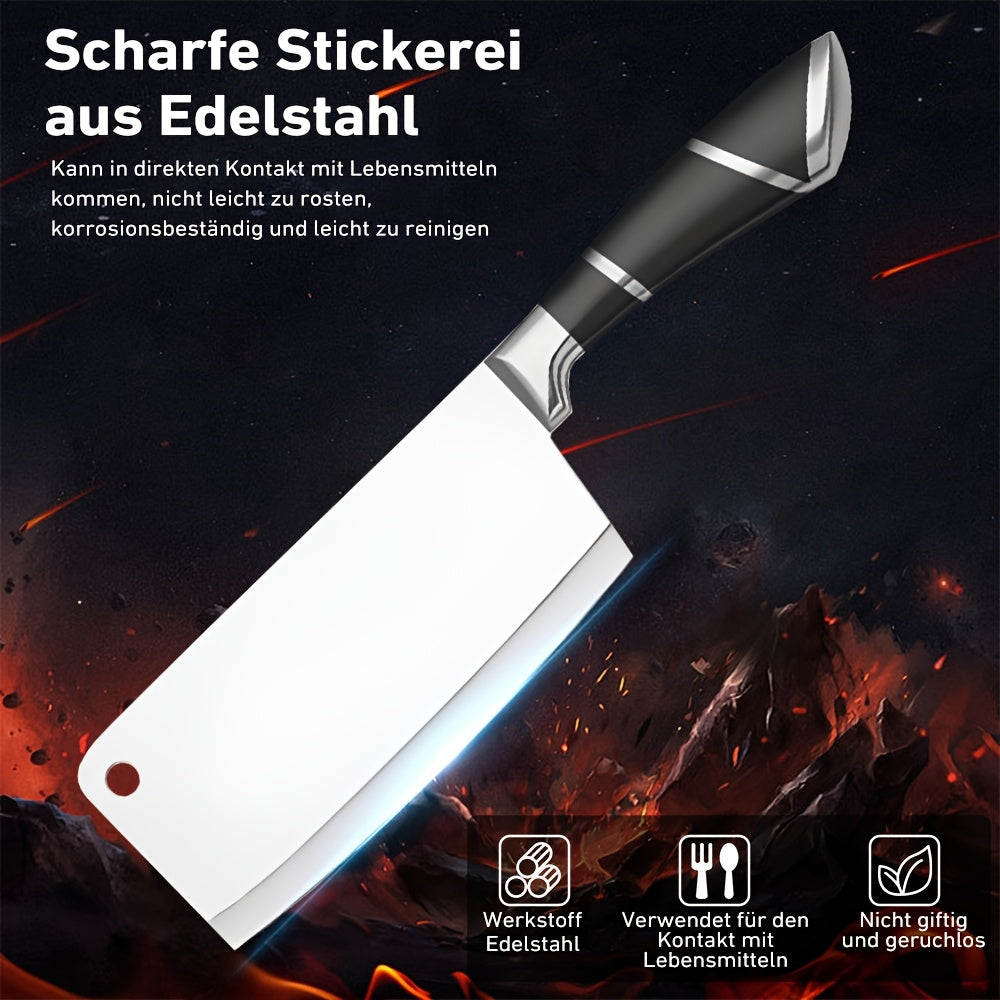 Set Cuțite 9 piese – Oțel Inoxidabil Carbon