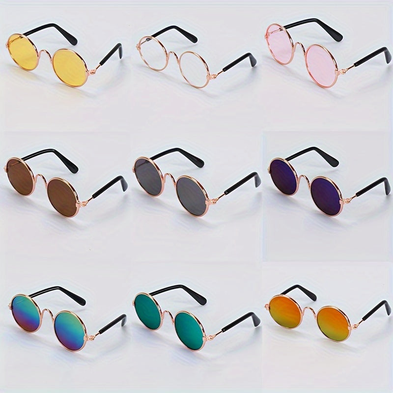Whimsical Pet Fashion Glasses for Cats & Dogs