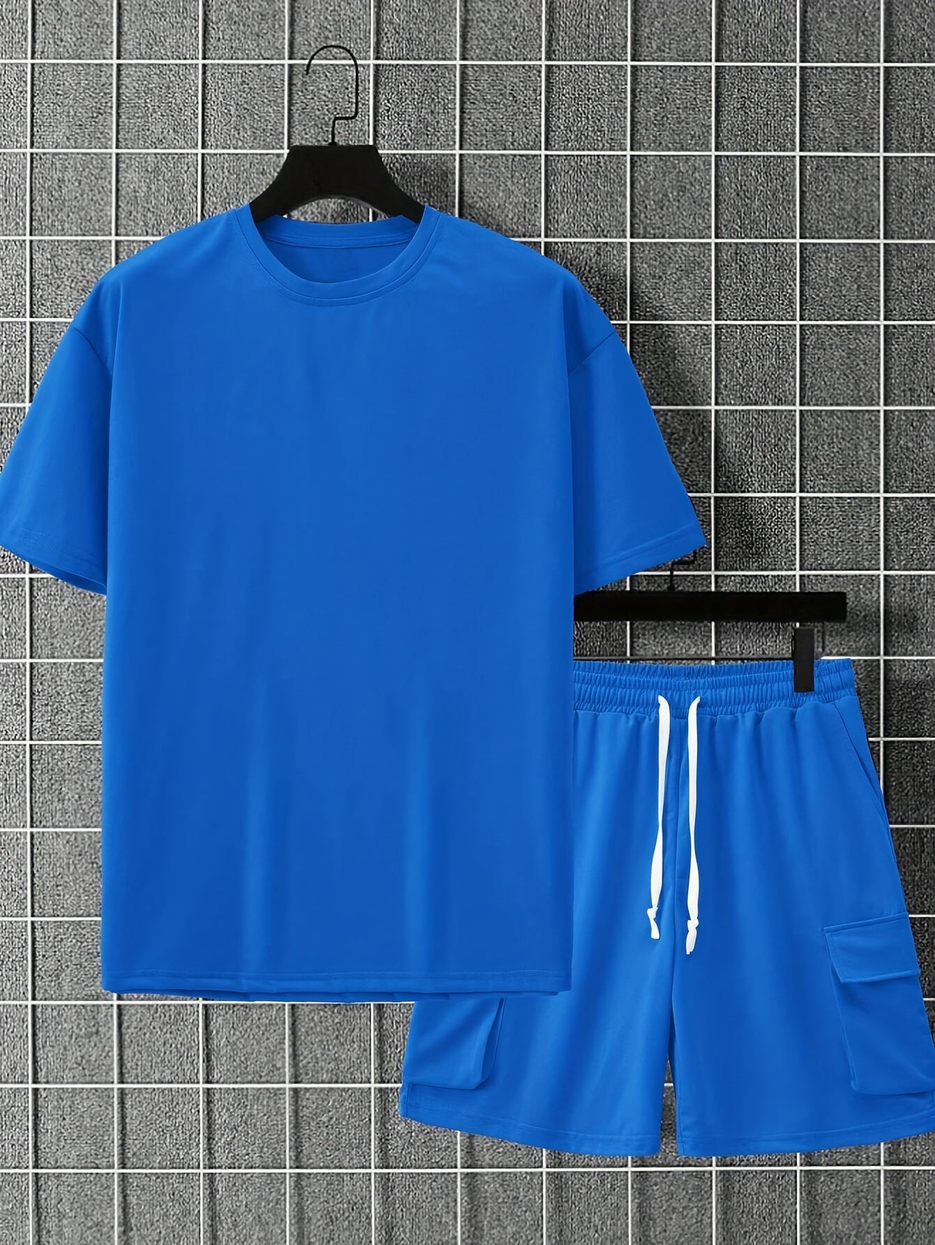 Men's Beige Casual Sportswear Set