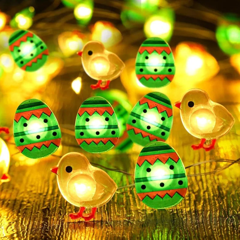 1.5m 10led Easter Rabbit Egg