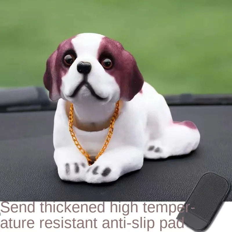 Car decoration shaking head dog