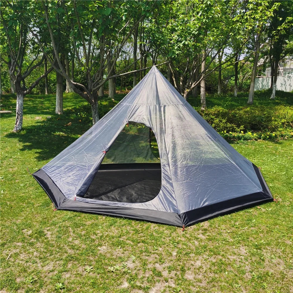 320/400 Pyramid Teepee Mest Tent Ultralight Outdoor Mosquito Net