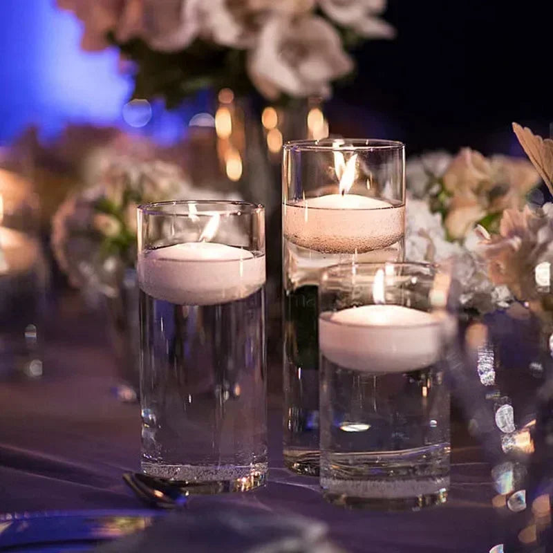 20Pcs Floating Candles Smokeless