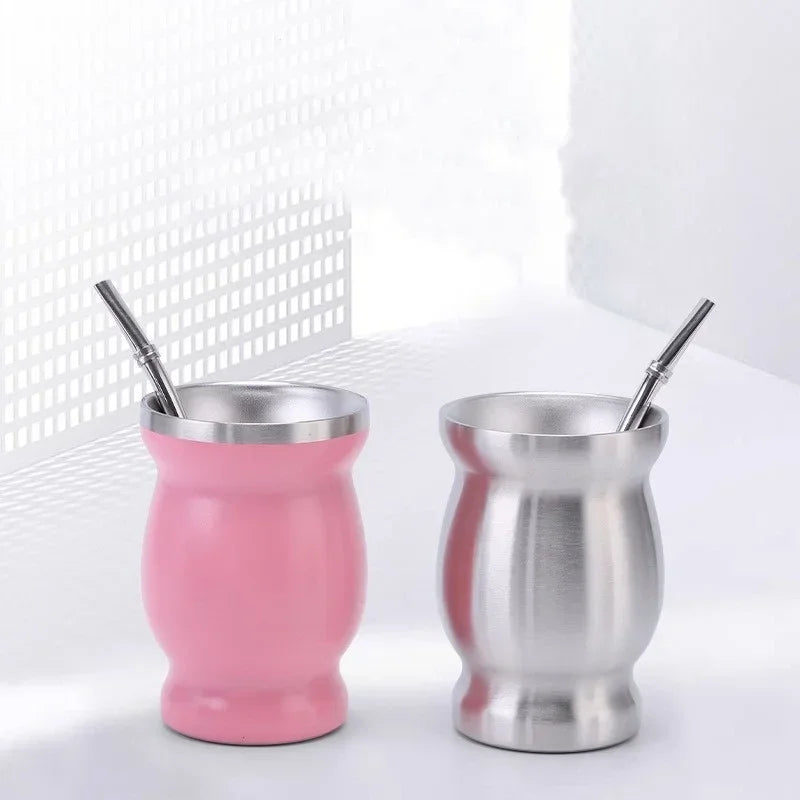 240ml Stainless Steel Mate Cup Argentinean