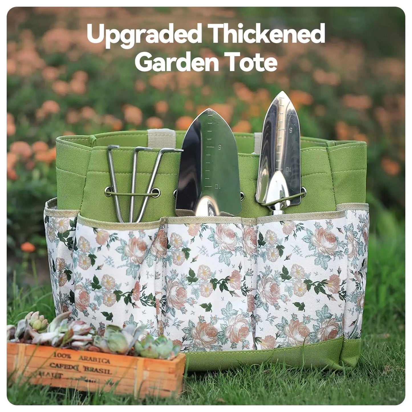9 Piece Garden Weeding Tools Stainless Steel