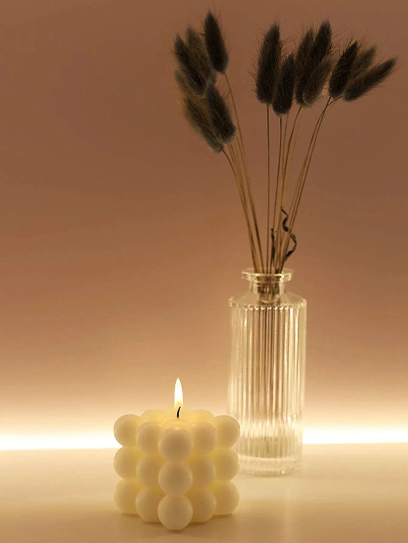 1pc Creative Ball-Shaped Soy Wax Magic Cube Aromatherapy Candle