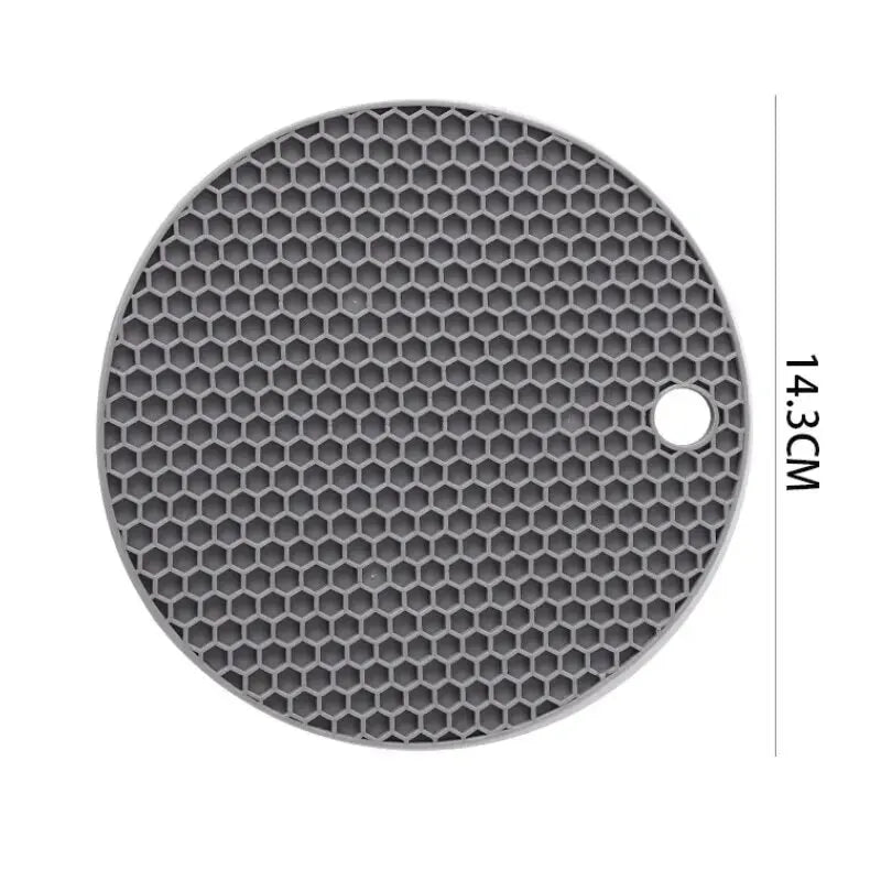 Round Heat Resistant Silicone Mat