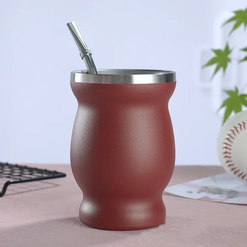 240ml Stainless Steel Mate Cup Argentinean