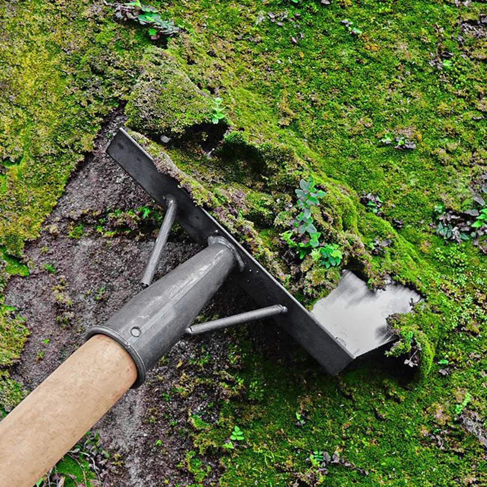 30cm Metal Weed Cleaning Shovel Stainless Steel Deicing Shovel
