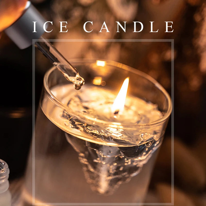 Healing Home Decorations Transparent Jelly Candles