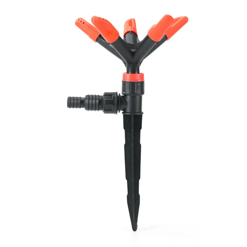 360° Rotating Pentagonal Showerhead Automatic Sprinkler