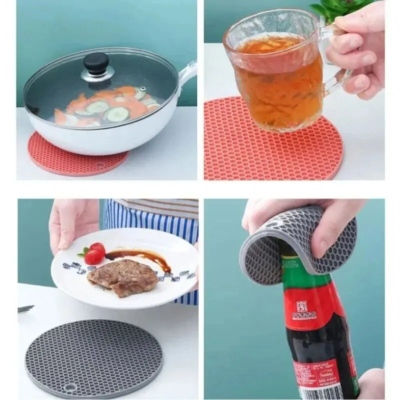 Round Heat Resistant Silicone Mat